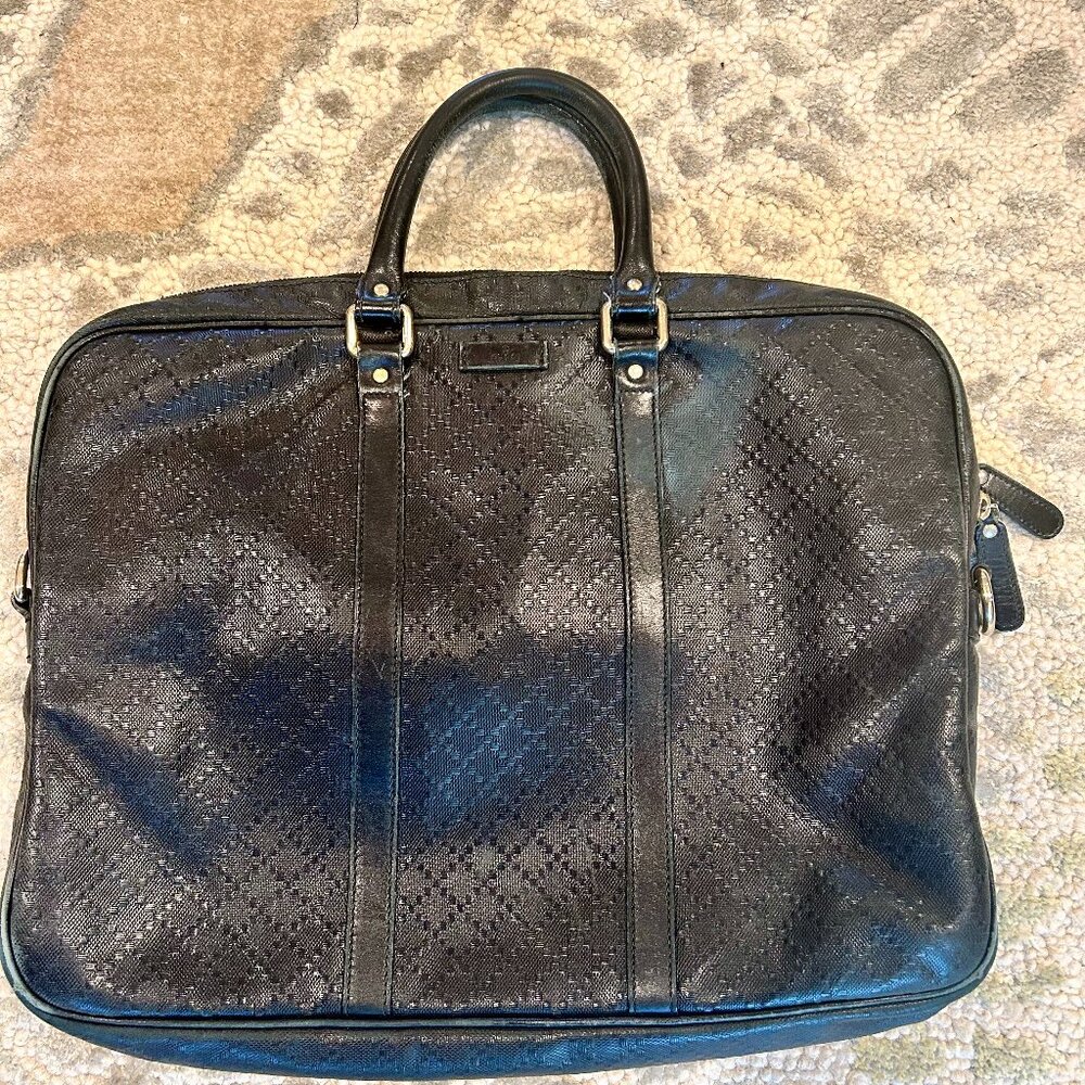 Authentic Gucci Diamanté Laptop Bag
